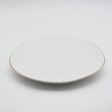 Cerámica de mesa de forma irregular, juego de cena de porcelana fina china, set de cena de porcelana de lujo