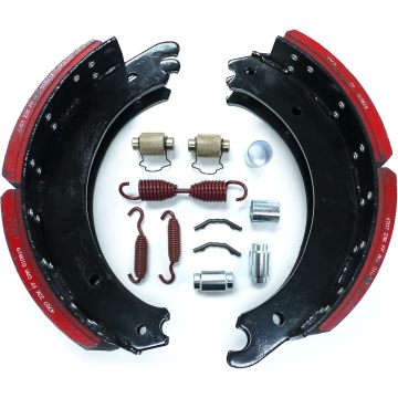 Kit de caja de zapatas de freno de remolque