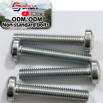 Stainless Steel Pan Head Torx Anti-Theft Bolts and Nuts: Secure Solutions for Public Electric Bikes