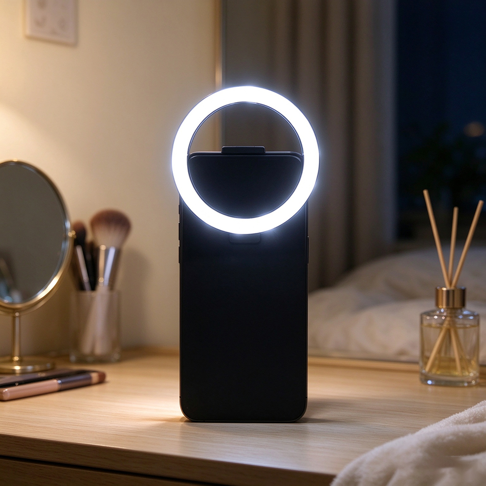 3 color selfie light