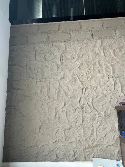 Realistic PU Stone Panel Waterproof Quick Install