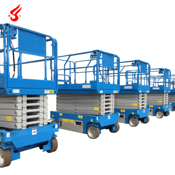 Electric Scissor Lifts: 220V Battery Operated Lifting Work Platforms 6m to 16m