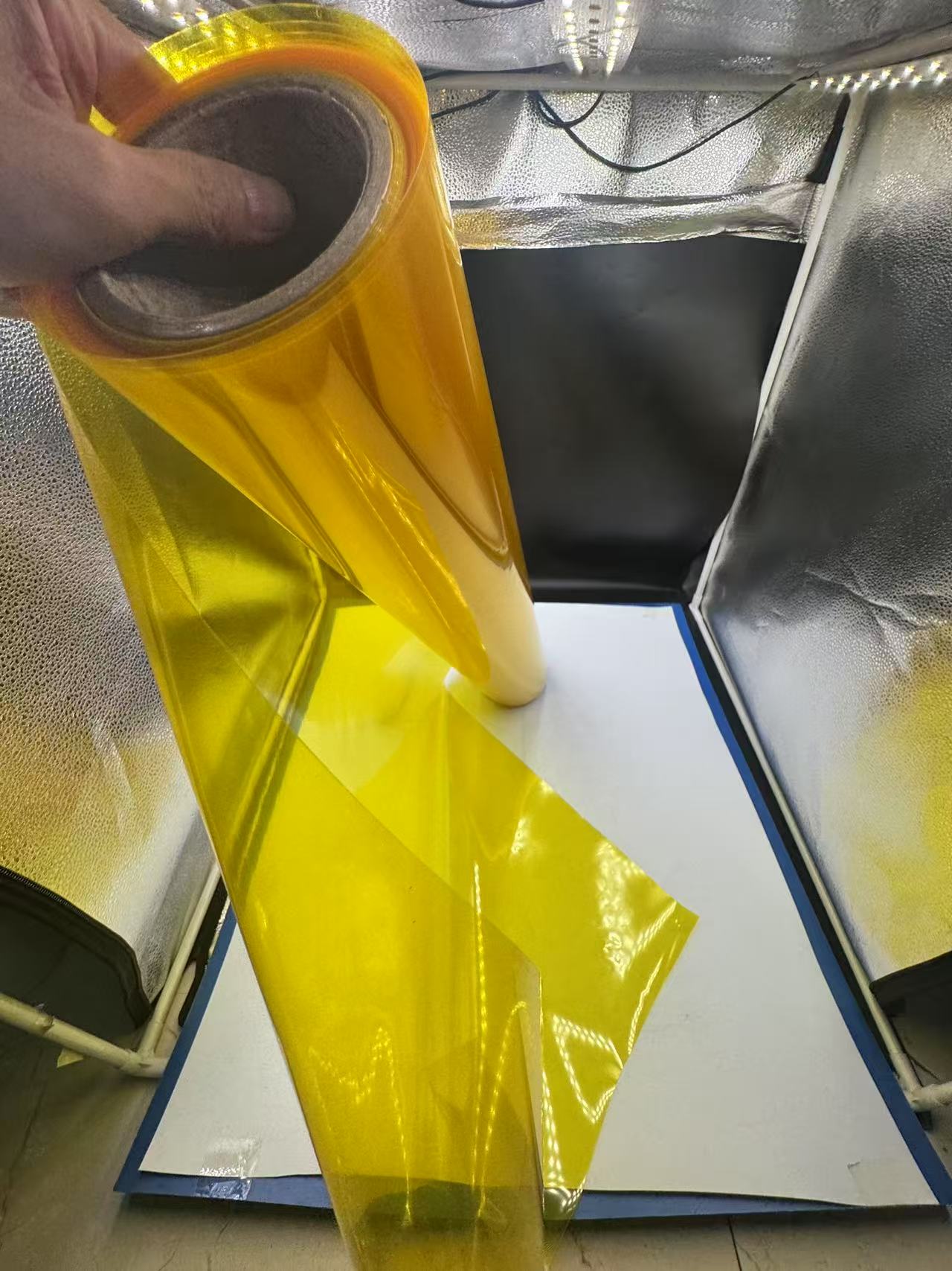 PVC color film