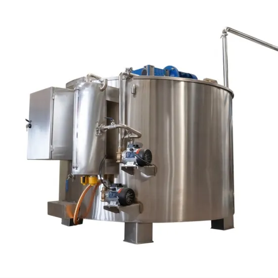 Large Stainless Steel Chocolate Paste Storage Tank (100-1000L)