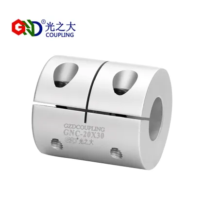 GNC Aluminum Rigid Clamp Series Integrated structure shaft coupling Diameter 20mm Length 20mm