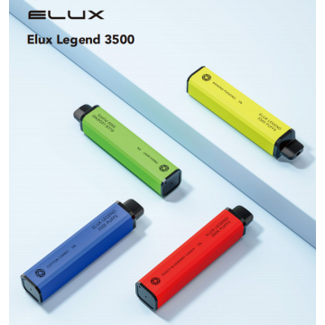 使い捨てバーElux Legend 3500 Puffs E葉巻