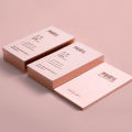 Luxury Foil Stamped Business Cards with Logo