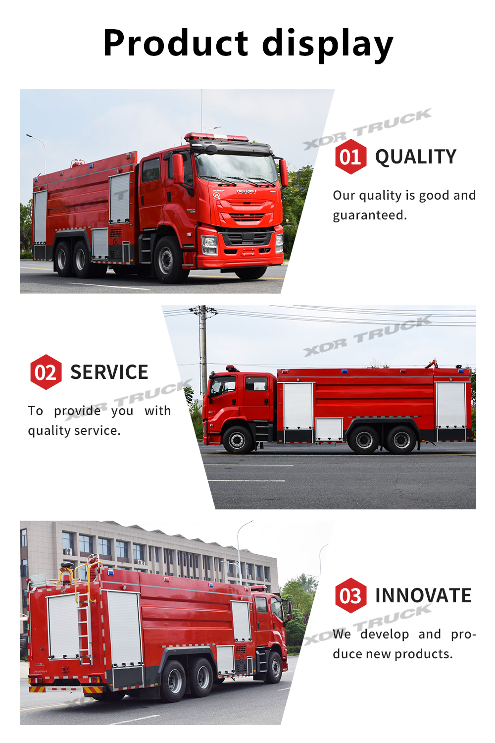 ISUZU 12000L fire truck 6