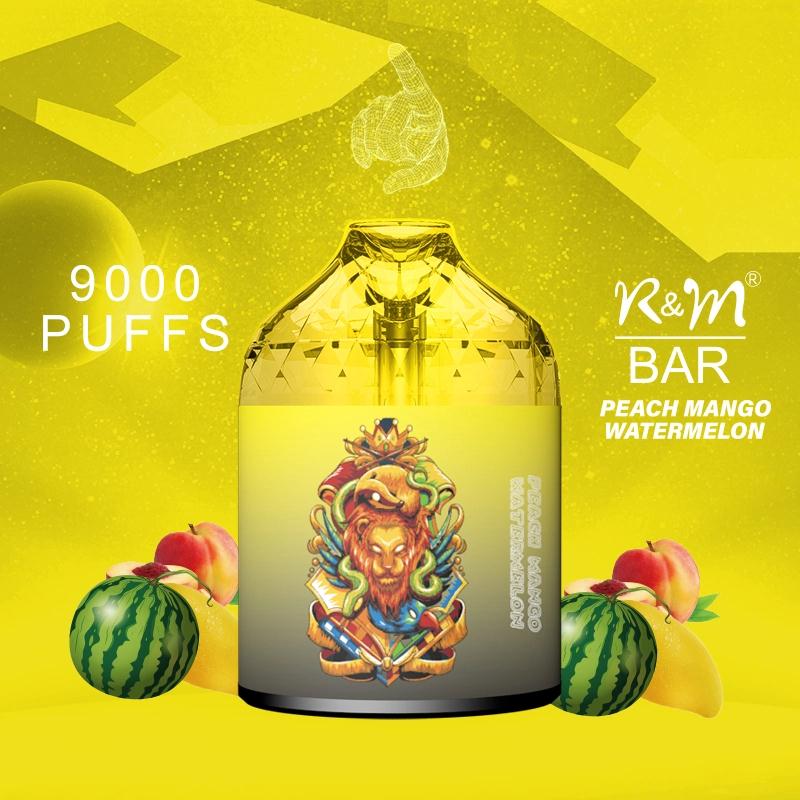 Ready To Ship Original 9000puffs Rgb Glow Mesh Coil R M Bar Elux