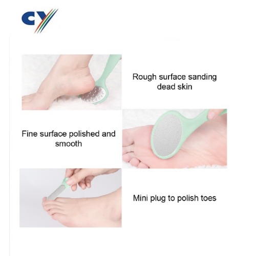 Exfoliating Double-Sided Stainless Steel Foot Scrubber