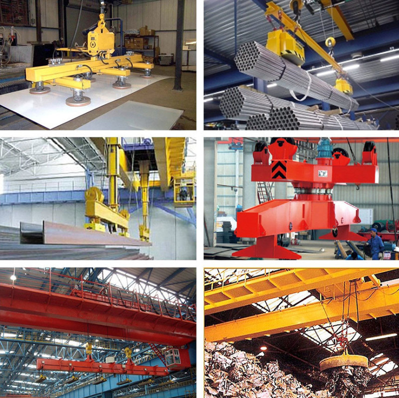 Custom Electromagnet Steel Billet Lifter - 2 Ton Circular Electric Lifting Magnet