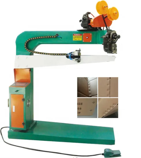 Double Servo Box Stitching Machine for Corrugated Cardboard Carton Making