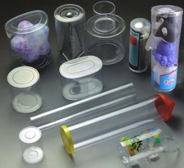 PVC cylinder box