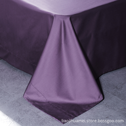 Windsor Purple 4 PCS 100% Egyptian Cotton Bedding Sets