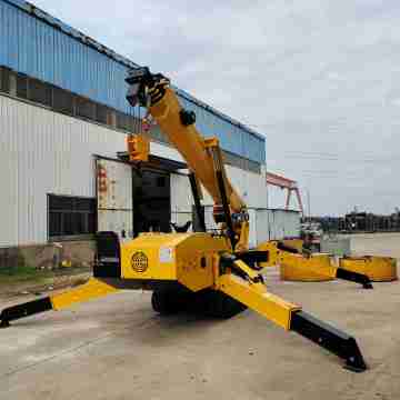 High Performance CE Spider Cranes: 3T to 10T Mini and 8Ton Cranes