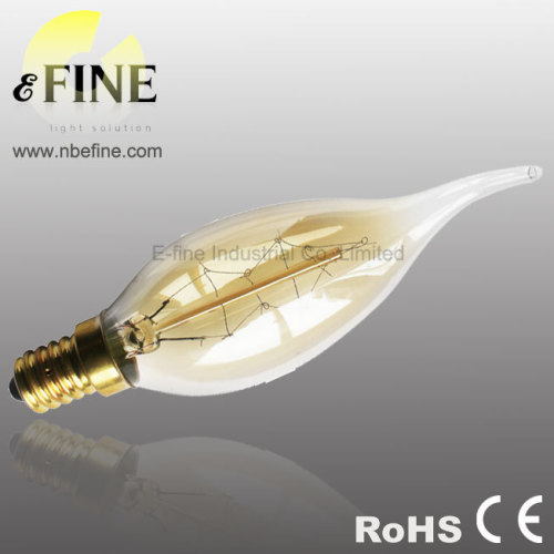 hot selling bulb 40W candle incandescent edison bulb