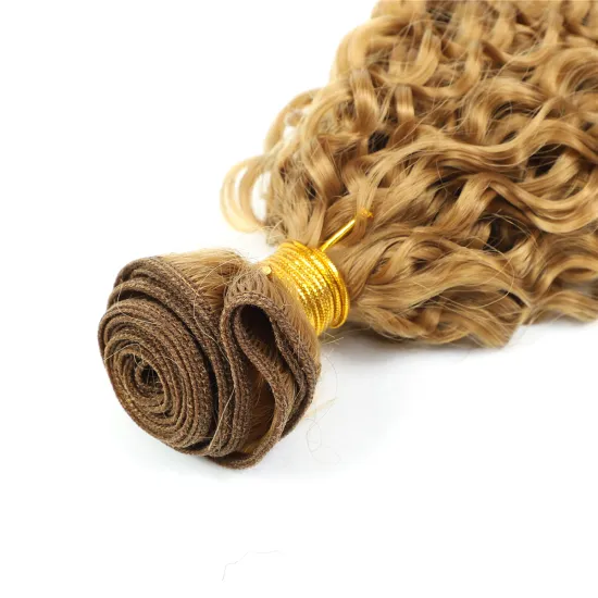Afro Kinky Curly Hair Bundles Synthetic Hair Weave Extensions Nature Solid Color High Temperature Fiber 8"-30" For Women