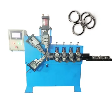 GST Automatic Mechanical Steel Wire Ring Lock Making Machine
