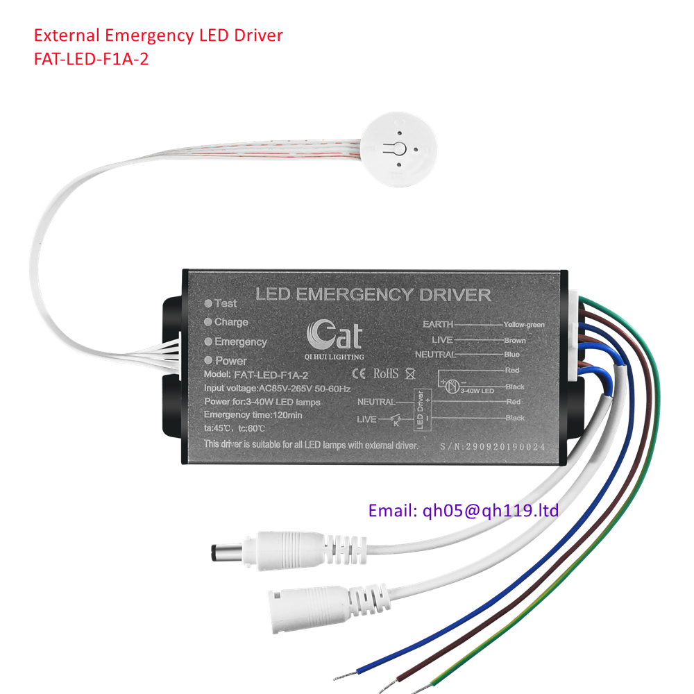 External Emergency LED Driver Using For LED Lights