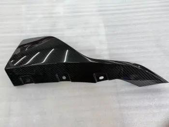 Rear bumper side decorations