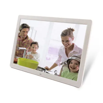 HDMI-Compatible 1080P 17\" HD Digital Photo Frame with Large HD Screen Display