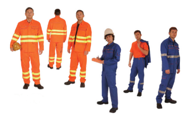 OEM 100% cotton fireproof workwear for oil industry