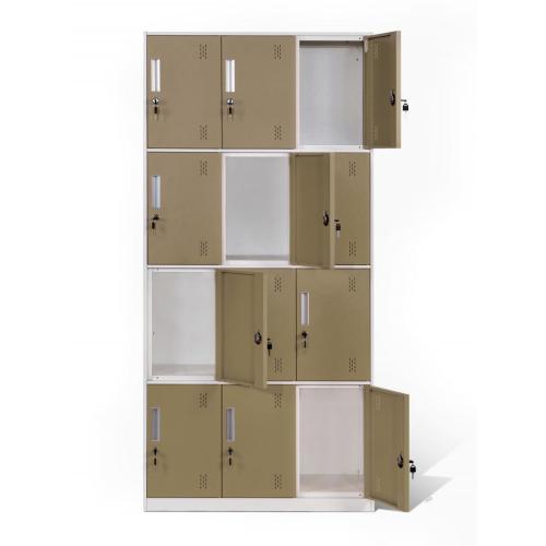 Staff Lockers for Sale 12 Door Steel Lockers for Office Storage Factory