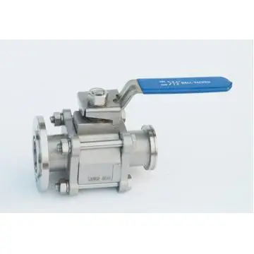 PN16  3Pc Vaccum Ball valve