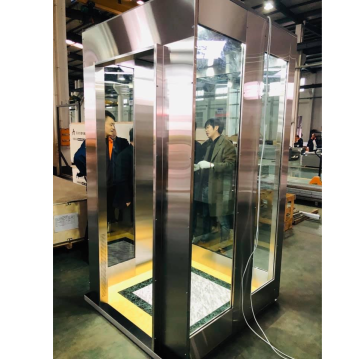 Harga rendah Villa Glass House 630kg Lift Lift Untuk Lebih Dari 6 Orang