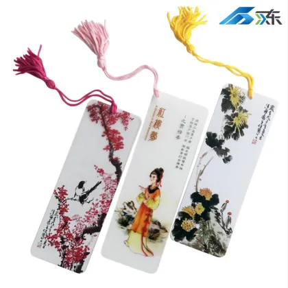 Cultural Dissemination Gift with Stylish PET Bookmarks