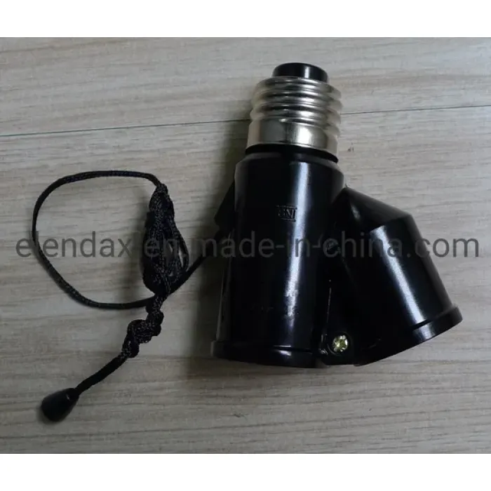 Индонезия E27 Бакелитовая одинарная цоколь для лампы (H5025)