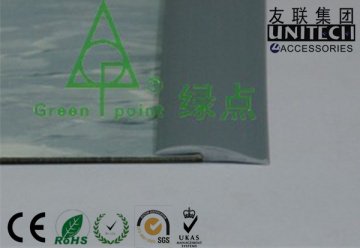 PVC Tile Trim Vinyl Carpet Edge Strip (Green Point F35)