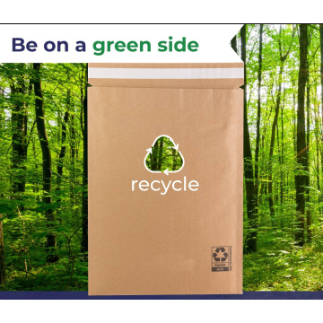 Design personalizzato ECO Friendly compostable imbottito Mailer