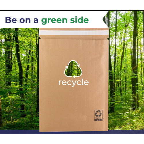 Customized Design Eco Friendly Compostable Padded Mailer