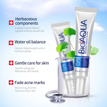 BIOAQUA Freckle Acne cream for face skin care