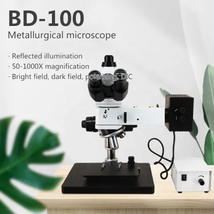 Boshida BD-100 DIC Polarizing Metallurgical Microscope