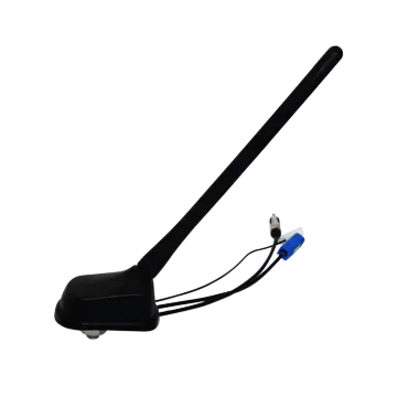 Multi-functional DAB AM FM Car Radio Antenna with Signal Amplification and Decoration