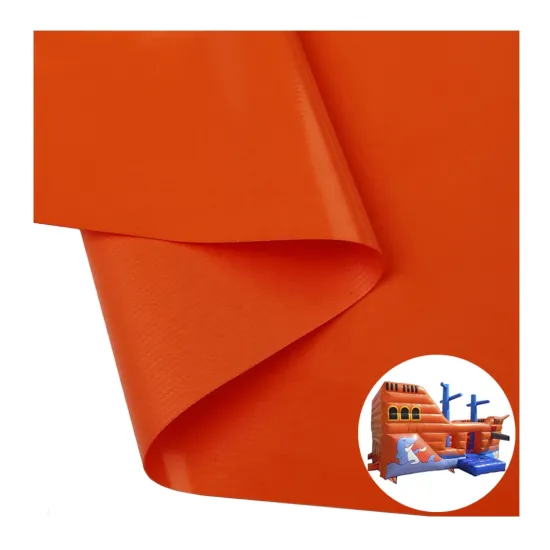 Waterproof Airtight PVC Coated Tarpaulin: Ideal Material for Outdoor & Inflatable Structures