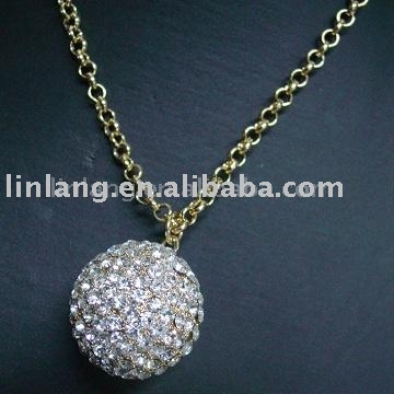 Fashion  Ball Pendant necklace