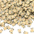 Dostaw słodką pandę glina polimerowa DIY akcesoria do dekoracji 500 g / partia Cartoon Animal Bear plastry do zdobienia paznokci