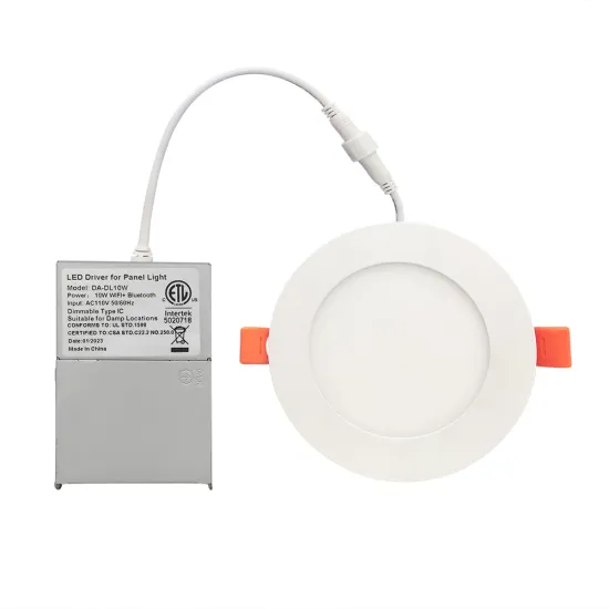 Custom 9W Aluminum Round Slim 4 Inch Dimmable Recessed Downlight LED Panel Light