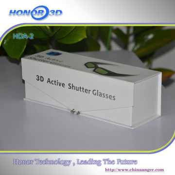 Top quality 3D Plastic glasses shutter for 3d Games and movies cheap price