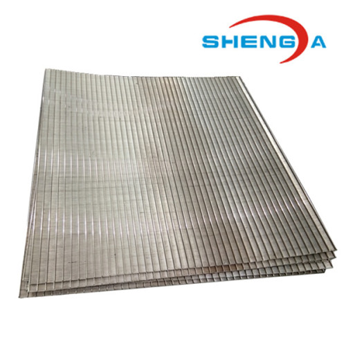 Stainless Steel Wedge Wire Rectangle Sieve Plate