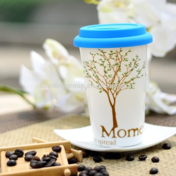 wholesale custom logo ceramic advertising gift mug for promtiom