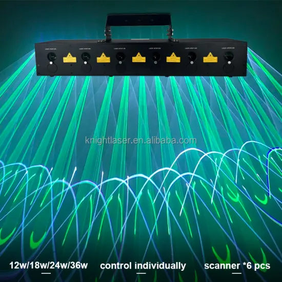 6 Eyes Full Color 3in1 Moving Head Stage Lights with RGB 5w Laser Effect