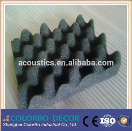 Acoustic ceiling board/multicolor polyester tile panel