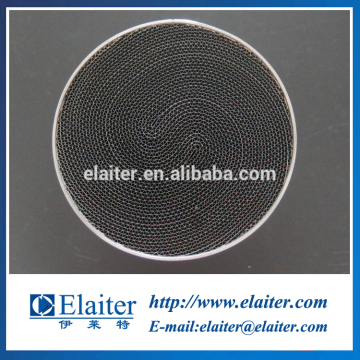 Car catalytic converter metal honeycomb catalyst substrate with washcoat for catalytic converter