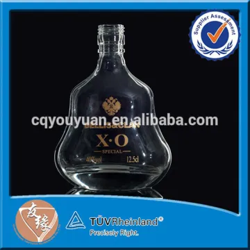 Custom XO Liquor Screw Top Glass Bottles 125ML Bottle