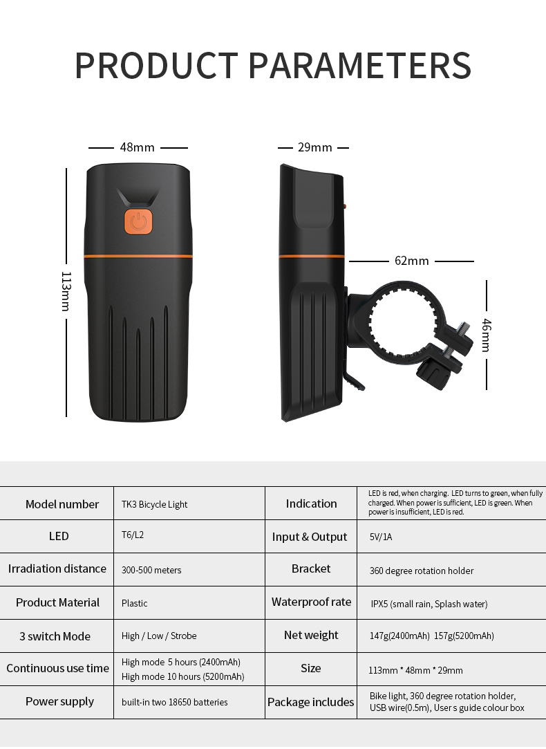 Bike Riding Light