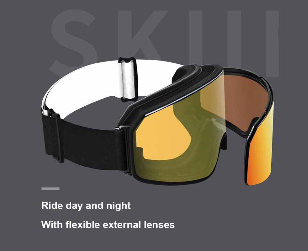 Wholesale Jump Style Double Anti-Fog Ski Goggles ME2193-Day and Night Use